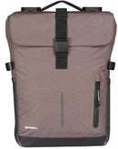 Dubbele fietstas Basil Move MIK 30 liter 16 x 27 x 38 cm - bruin