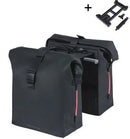 Dubbele fietstas Basil SoHo Nordlicht MIK 41 liter - zwart