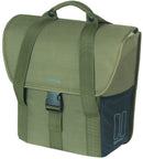 Enkele fietstas Basil GO 16 liter 15 x 29 x 34 cm - donkergroen