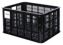 Gerecyclede fietskrat Basil Crate S 17.5 liter MIK 28 x 39 x 23 cm - zwart