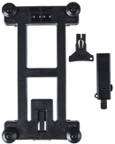 MIK adapterplaat Basil 2.0 afsluitbaar - zwart