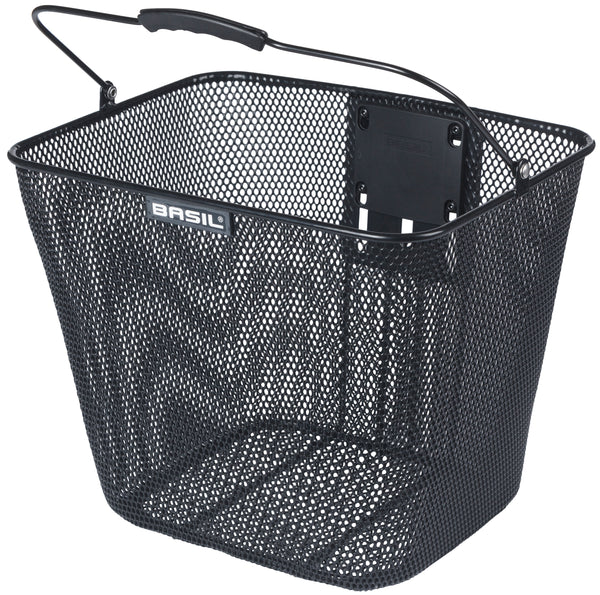Fietsmand Bilbao KF voor 22 x 26 x 28 cm - zwart