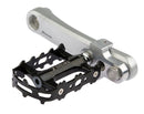 Crankverkorter Mirage T6 aluminium met RVS bouten - zilver