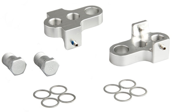 Crankverkorter Mirage T6 aluminium met RVS bouten - zilver