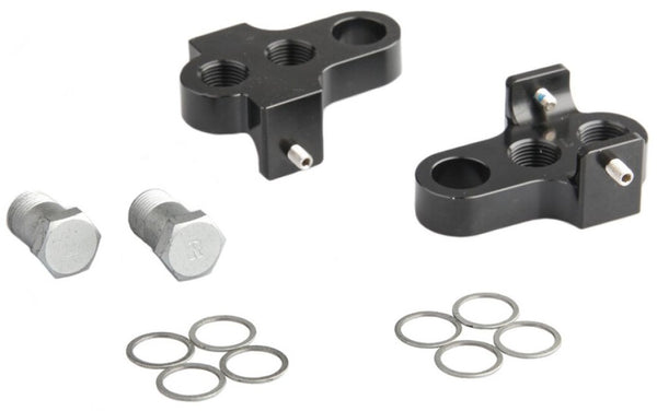 Crankverkorter Mirage T6 aluminium met RVS bouten - zwart