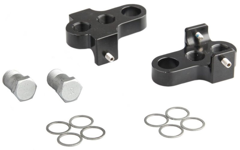 Crankverkorter Mirage T6 aluminium met RVS bouten - zwart