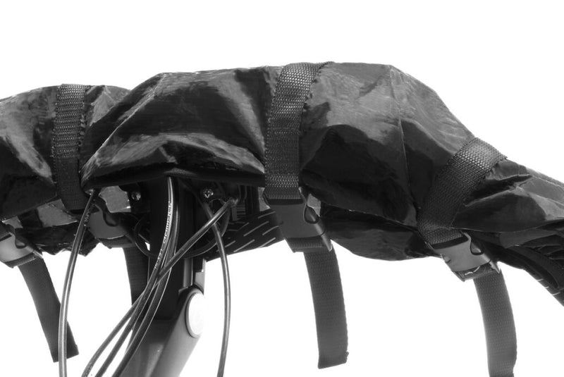 Beschermhoes Mirage Undercover voor fietsstuur zwart