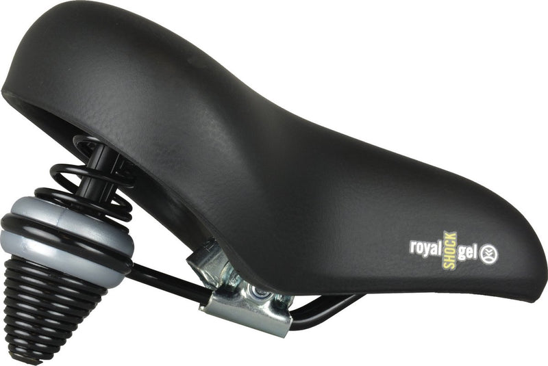 Fietszadel Selle Royal Royal Shock Relaxed - zwart (werkplaatsverpakking)