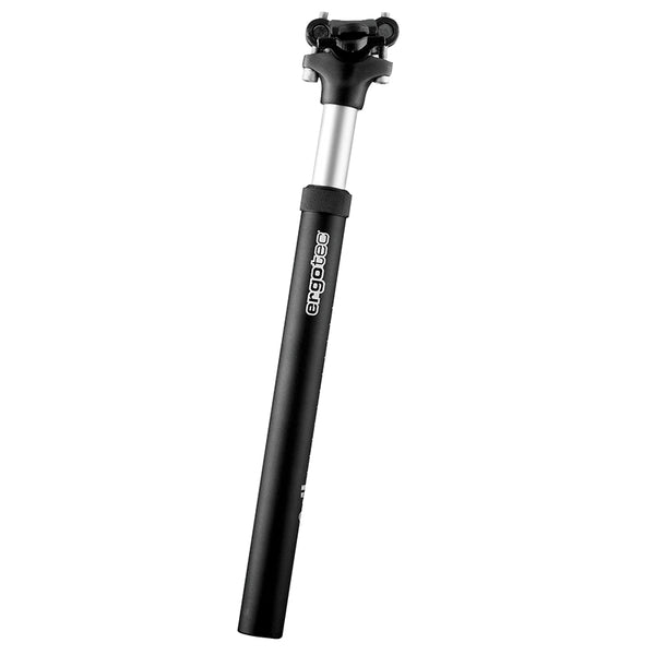 Telescopische verende zadelpen Ergotec SP-5.0 ø31,6 mm / 350 mm - zwart