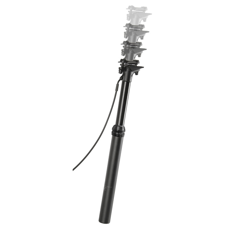 Dropper zadelpen M-Wave Levitate EX 0-125 mm in hoogte verstelbaar ø30.9mm / 475 mm