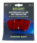 Dragerachterlicht IKZI Junior 3x LED - rood