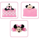 Disney Knuffelkussen Minni Mouse 45x28 cm Zwart/Roze