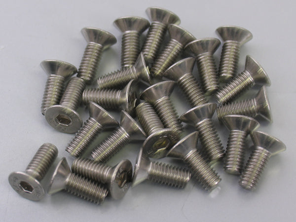 Inbusbout M6x16 Bofix RVS met verzonken kop (25 stuks)