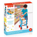Dolu Fisher Price Boodschappenkar + Accessoires Wit/Blauw/Rood