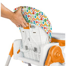 Dolu Fisher Price Deluxe Kinderstoel 105x57x87 cm Wit/Oranje