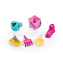 Dolu Zand-Watertafel + Accessoires Roze/Wit