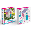 Dolu Speelhuis Roze/Wit/Blauw/Paars 122.5x110x104cm