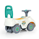 Dolu Loopauto Wit/Groen/Geel