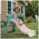 Dolu Glijbaan 60.5x135x90 cm Wit/Groen