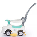 Dolu 3in1 Loopauto met Handgreep + Toeter Wit/Blauw/Grijs/Geel