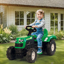Dolu Traptractor &amp; Claxon Groen/Zwart