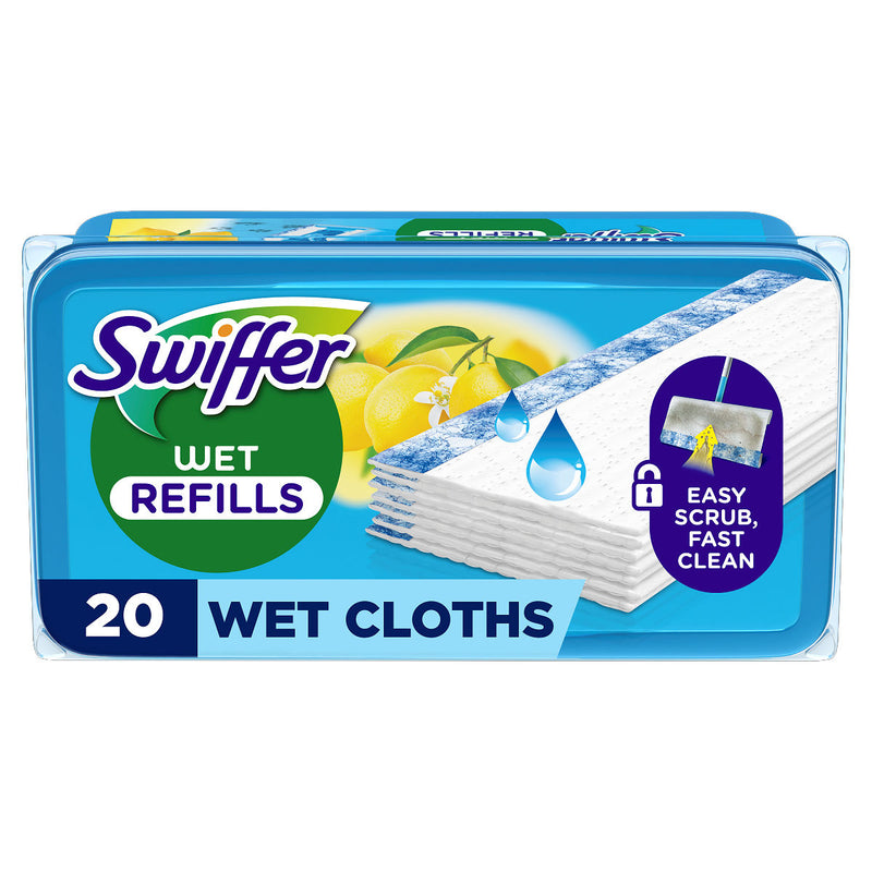 Swiffer Cleaning Systeem Vochtige Vloerdoekjes 20 Stuks