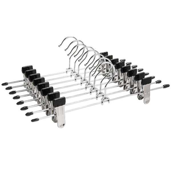 Kledinghangers - Broekhangers met Knijpers - 20 Stuks