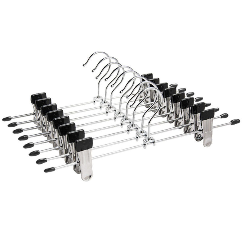 Kledinghangers - Broekhangers met Knijpers - 20 Stuks