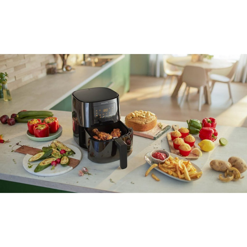Philips HD9252/90 Essential 3000 Series Airfryer Compact 4L 1400W Zwart