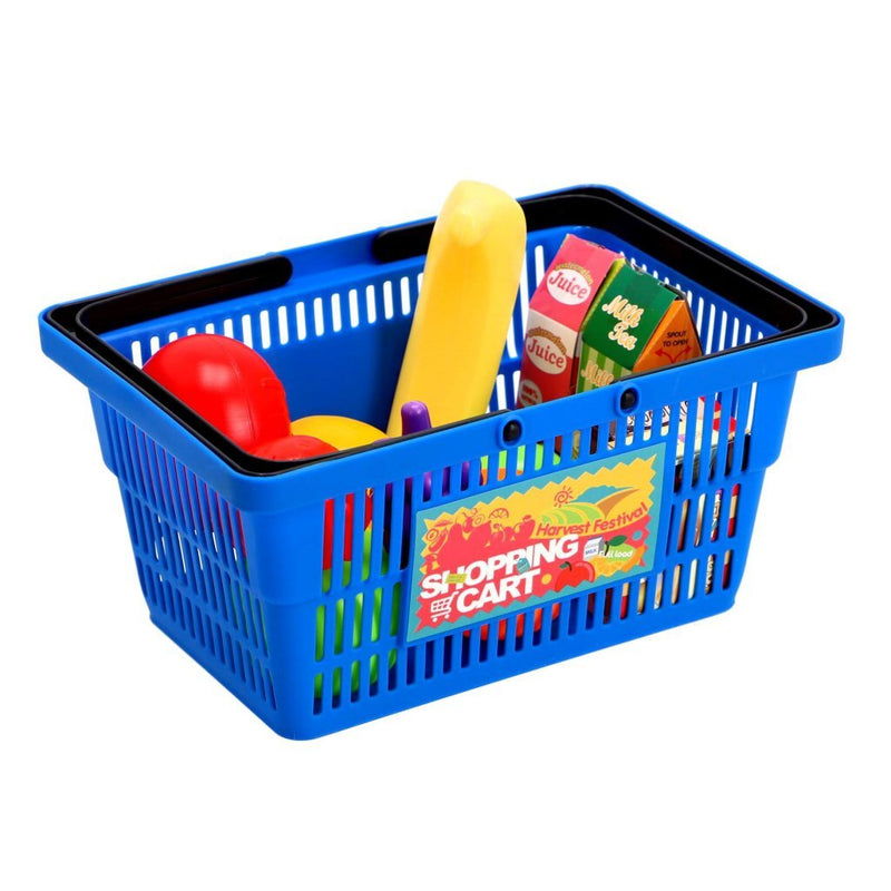 Winkelmandje 13-delig Blauw