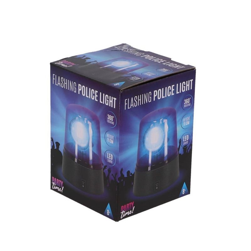 Politie Zwaailicht 11 cm Blauw