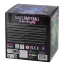 Party Time Magische Party Bal met Disco Effect + Afstandsbediening Zwart