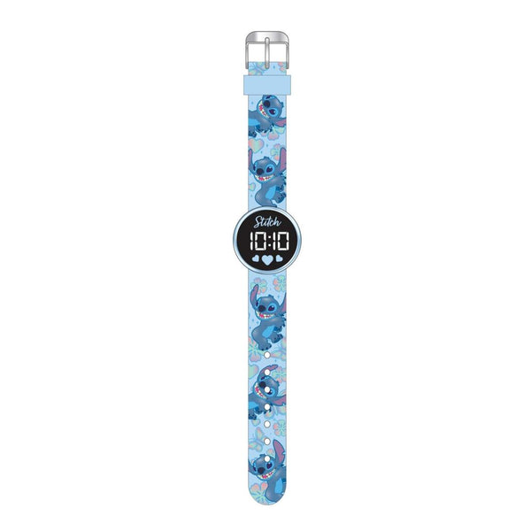 Accutime Disney Stitch LED Horloge Rond