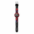Accutime Spiderman LED Horloge Rond