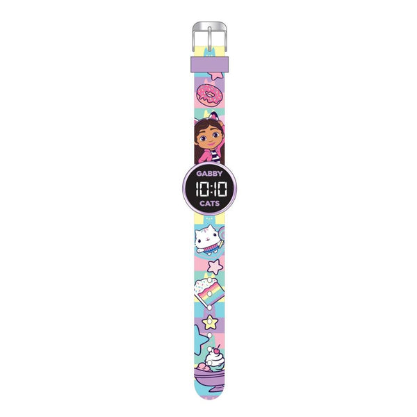 Accutime Gabby&#039;s Dollhouse LED Horloge Rond