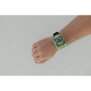 Minecraft Speel en Leer Horloge Groen/Zwart