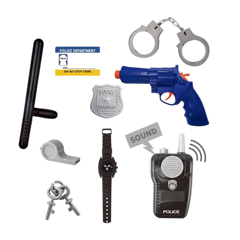 Politie Verkleedset + Accessoires en Geluid