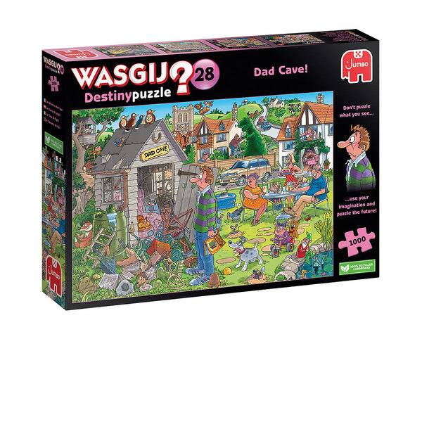 Jumbo Puzzel Wasgij 28 Dad Cave! 1000 Stukjes