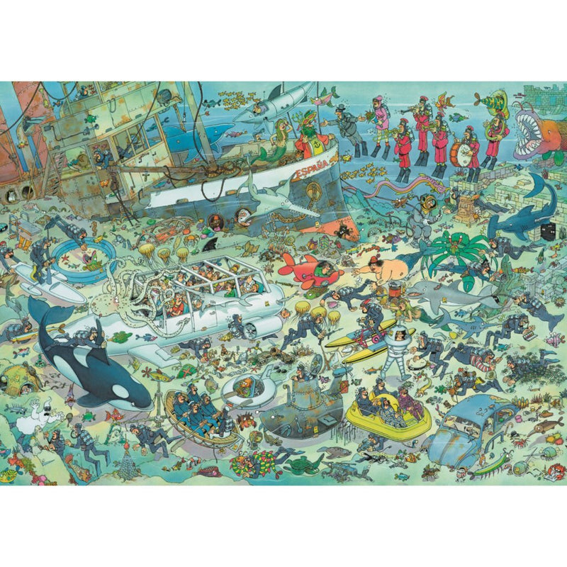 Jumbo Jan Van Haasteren Puzzel Diepzee 1000 Stukjes