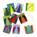 SES papieren vliegtuigjes lanceren 14288