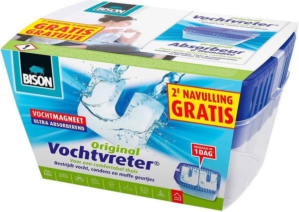 Bison Vochtvreter Neutraal 2x900g Voordeelpak