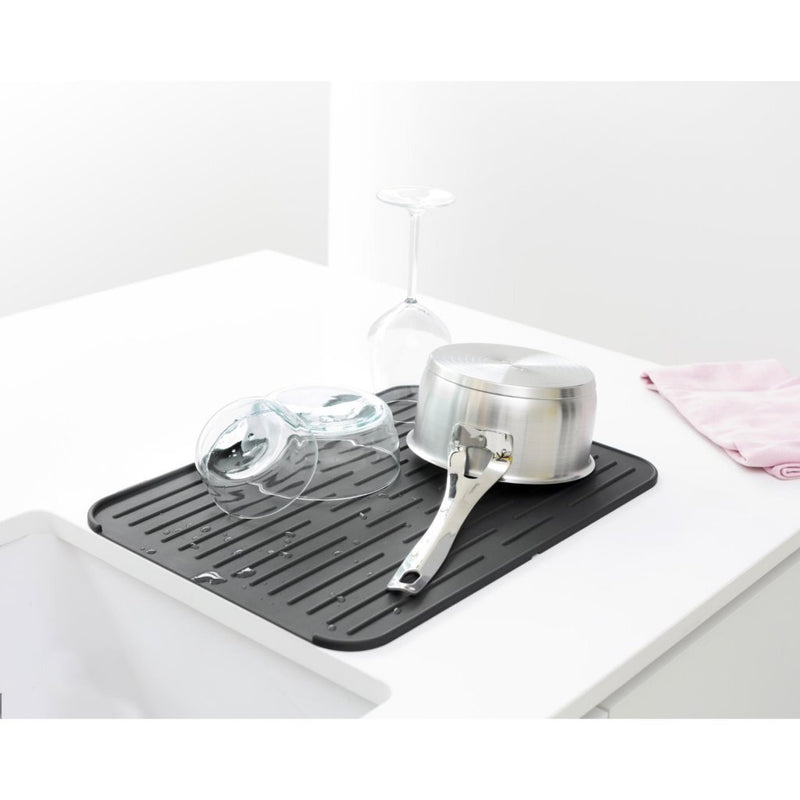 Brabantia SinkSide Afdruipmat Donkergrijs/Silicone