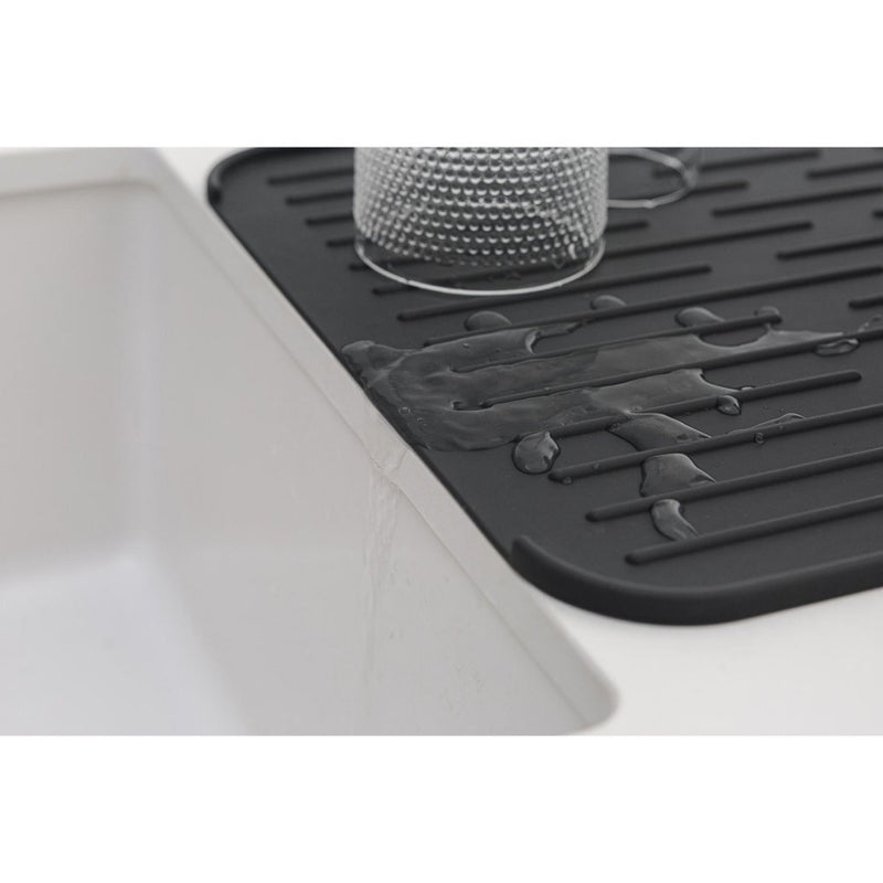 Brabantia SinkSide Afdruipmat Donkergrijs/Silicone