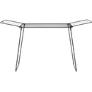 Brabantia HangOn Too Droogrek 22 m Drooglengte Mat Zwart