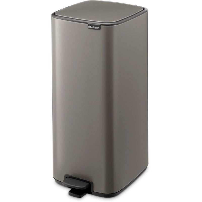 Brabantia Bo Pedaalemmer 30L Platinum