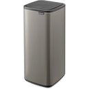 Brabantia Bo Touch Bin Afvalemmer 30L Platinum