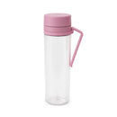 Brabantia Make &amp; Take Waterfles met Zeef 0.5L Roze/Transparant