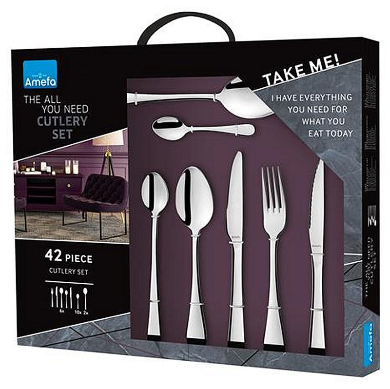 Amefa Rome All You Need Bestekset 42-delig RVS