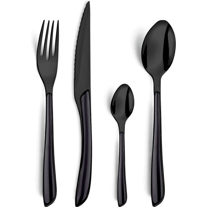 Amefa Eclat Lumino Bestekset 16-delig Zwart