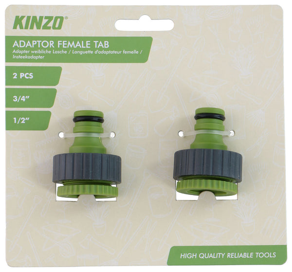 Kinzo Insteekadapter 2 stuks